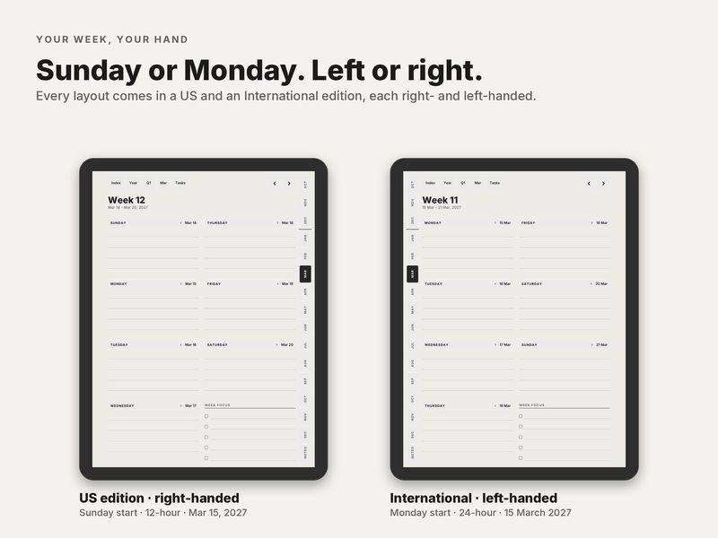 Custom Planner 2027