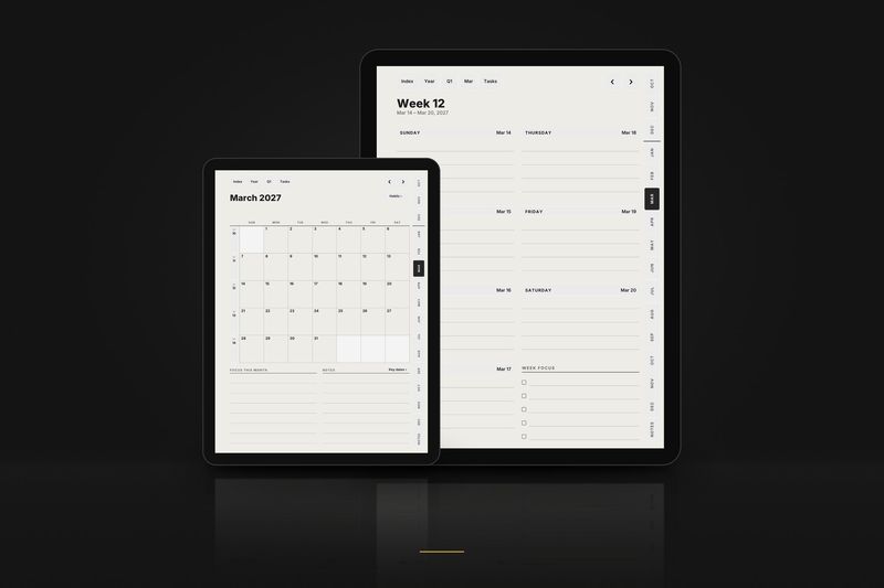 Weekly Planner 2027