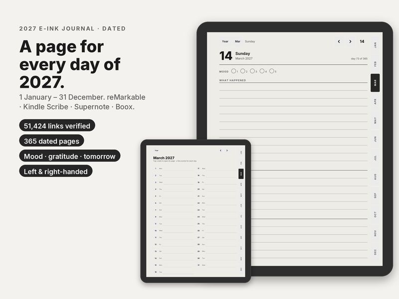 Daily Journal 2027